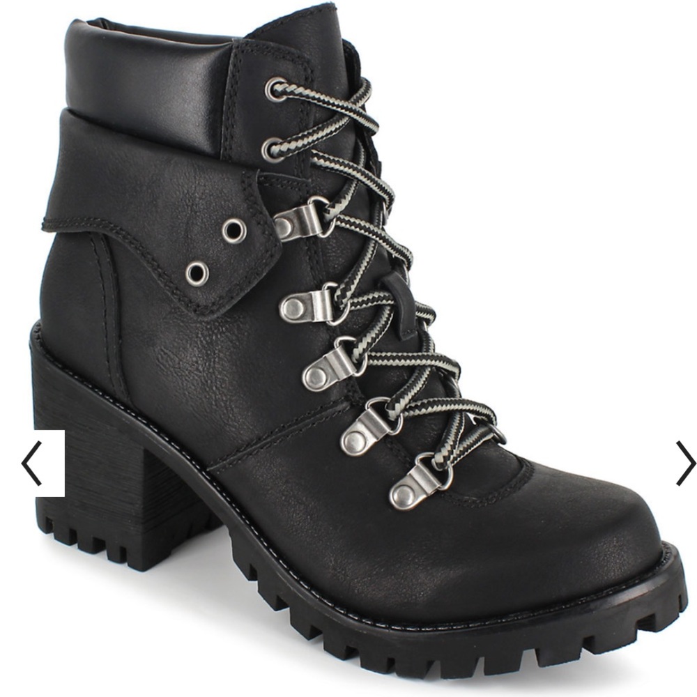 Unionbay hike women’s high heel ankle boots